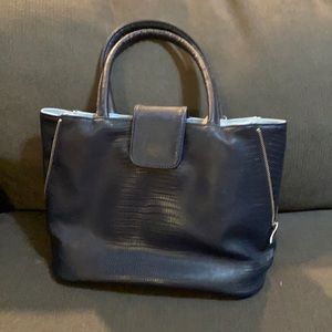 Navy purse